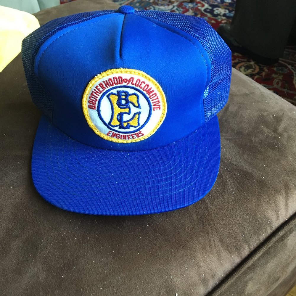 Trucker Cap Brotherhood of Locomotive Engineers